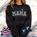 This Race Mama Wears her Heart on her Sleeve Sweatshirt