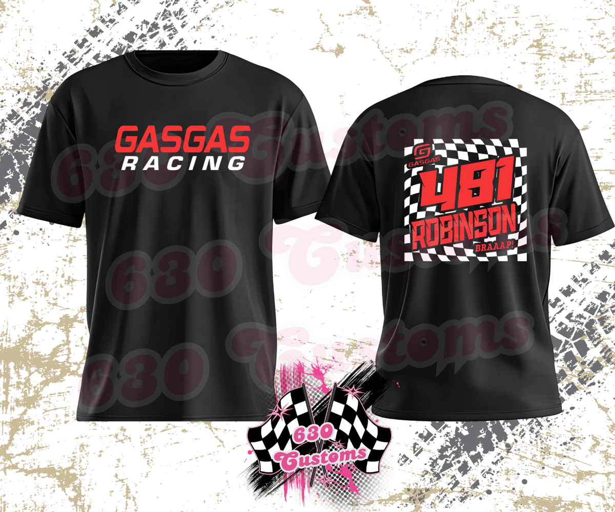 Custom Gas Gas Racing Tee | Adult